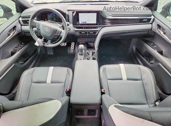 4T1DAACK6SU539148 2025 TOYOTA CAMRY Gray Вид панелі приладів