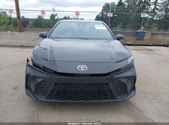 4T1DAACK6SU590908 2025 TOYOTA CAMRY Gray ხელსაწყოთა პანელის ხედი