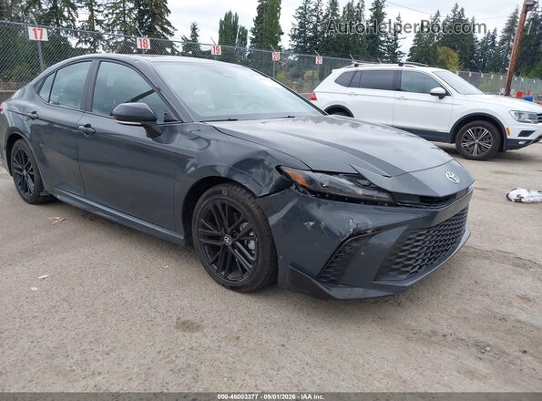 4T1DAACK6SU590908 2025 TOYOTA CAMRY Gray წინა ხედი