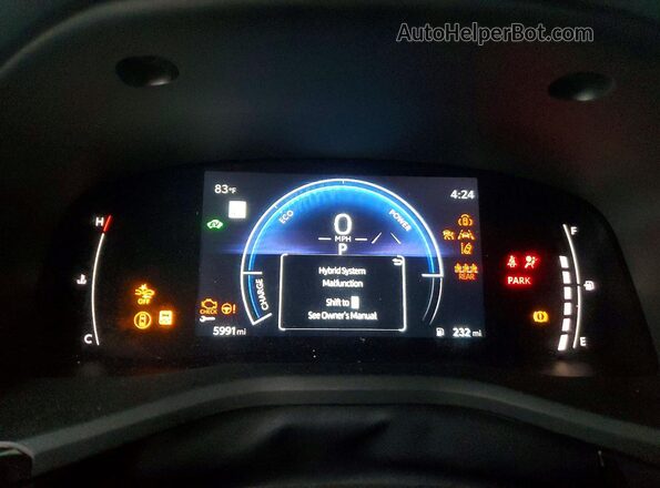 4T1DAACK6TU261630 2026 TOYOTA CAMRY White ხელსაწყოთა პანელის ხედი