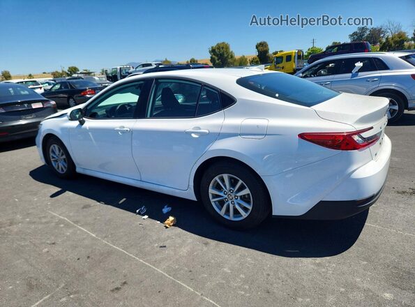 4T1DAACK7SU580954 2025 TOYOTA CAMRY White Задня ліва чверть
