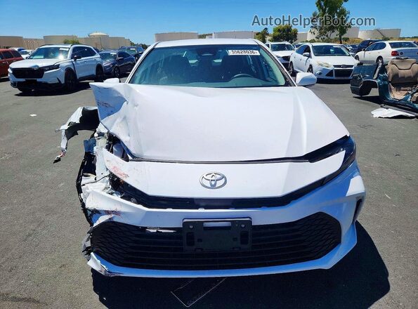 4T1DAACK7SU580954 2025 TOYOTA CAMRY White Вид спереду