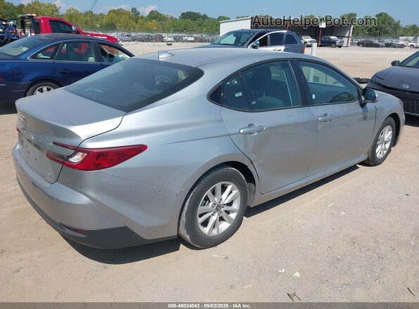 4T1DAACK8SU004306 2025 TOYOTA CAMRY Silver უკანა მარჯვენა