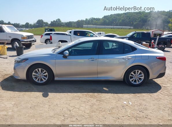4T1DAACK8SU004306 2025 TOYOTA CAMRY Silver სალონის 360-გრადუსიანი ხედი
