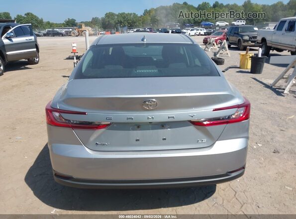 4T1DAACK8SU004306 2025 TOYOTA CAMRY Silver 