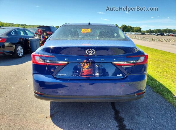 4T1DAACK8SU013524 2025 TOYOTA CAMRY Blue Հետևի տեսք