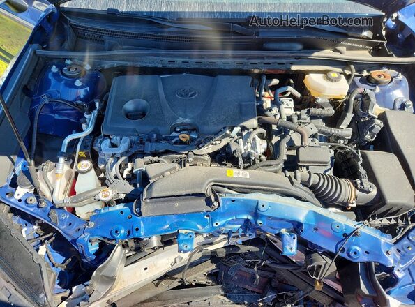 4T1DAACK8SU013524 2025 TOYOTA CAMRY Blue Սալոնի հետևի տեսք