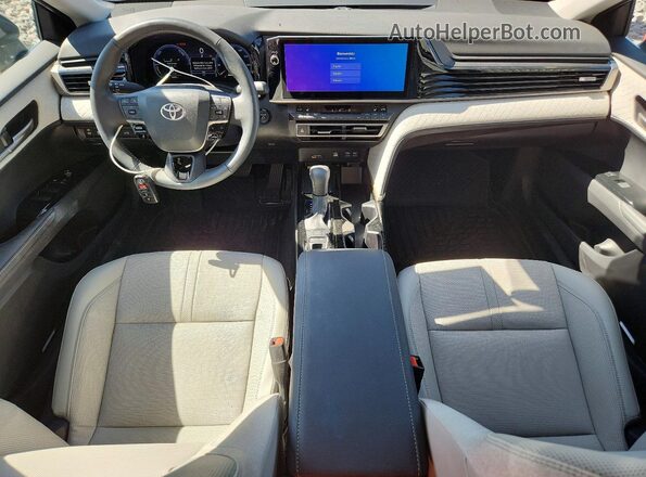 4T1DAACK8SU178134 2025 TOYOTA CAMRY Blue Widok deski rozdzielczej
