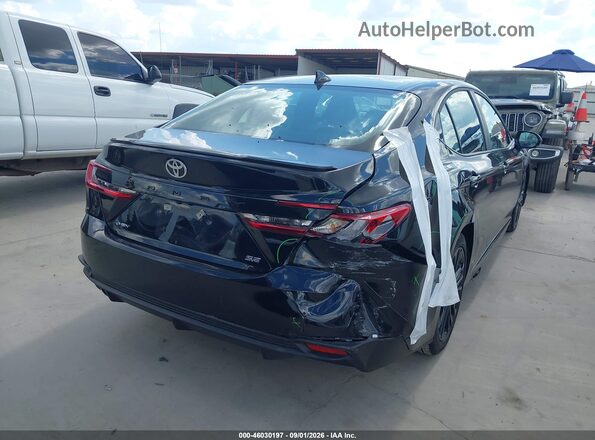 4T1DAACK8TU306227 2026 TOYOTA CAMRY Black Tył prawy