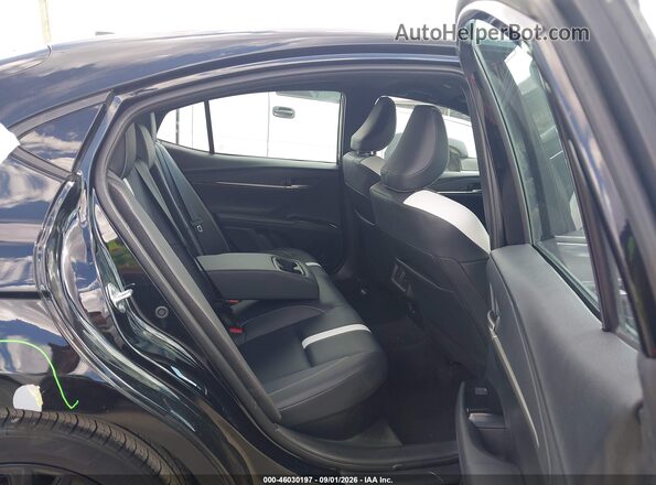 4T1DAACK8TU306227 2026 TOYOTA CAMRY Black Widok naklejki z numerem VIN