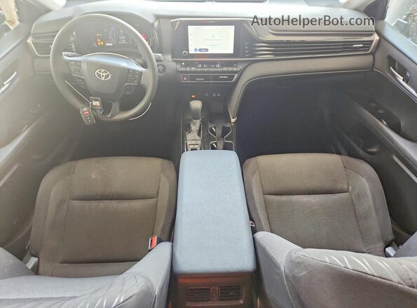 4T1DAACK8TU659826 2026 TOYOTA CAMRY Gray Вид панелі приладів