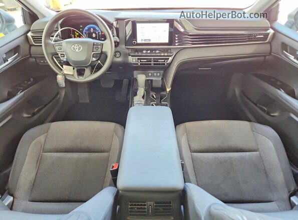 4T1DAACK8TU669465 2026 TOYOTA CAMRY White Вид панелі приладів