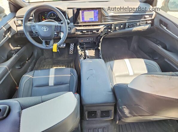 4T1DAACK9SU023110 2025 TOYOTA CAMRY Blue Առջևի վահանակի տեսք