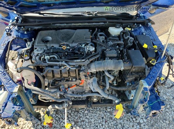 4T1DAACK9SU023110 2025 TOYOTA CAMRY Blue Սալոնի հետևի տեսք