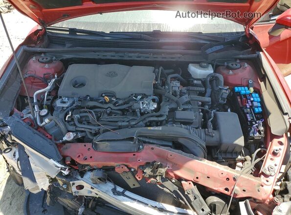 4T1DAACK9SU050193 2025 TOYOTA CAMRY Red Vista interior trasera