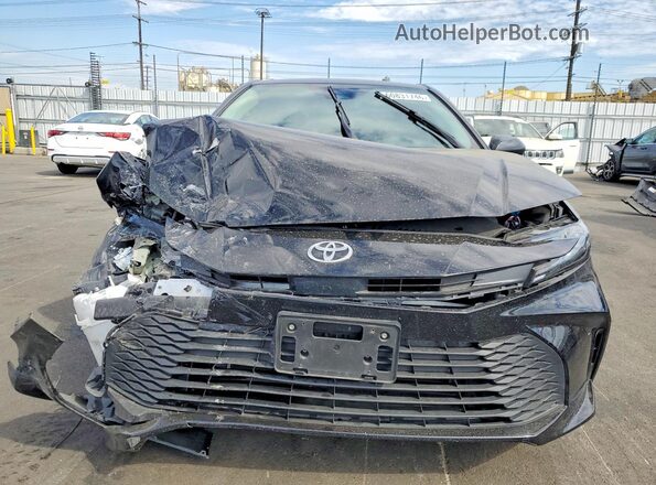 4T1DAACK9SU095263 2025 TOYOTA CAMRY Black Դիմացի տեսք