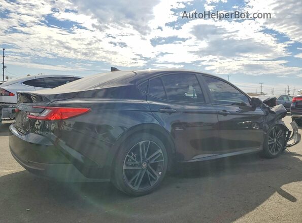 4T1DAACK9SU095263 2025 TOYOTA CAMRY Black Հետևի աջ