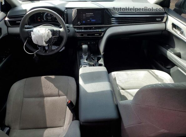 4T1DAACK9SU095263 2025 TOYOTA CAMRY Black Առջևի վահանակի տեսք