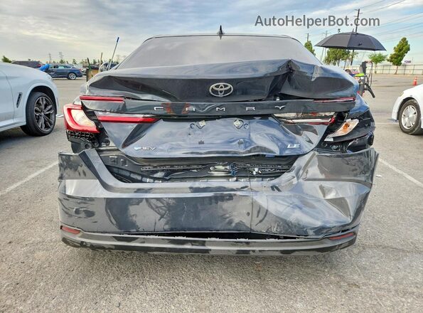 4T1DAACK9SU134093 2025 TOYOTA CAMRY Gray Rear view
