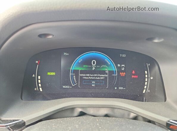 4T1DAACK9SU134093 2025 TOYOTA CAMRY Gray Instrument cluster view