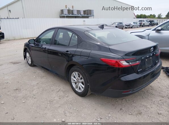 4T1DAACK9SU154876 2025 TOYOTA CAMRY Black Trasero izquierdo