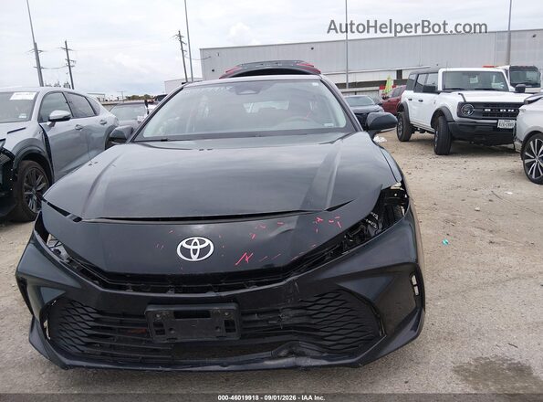 4T1DAACK9SU154876 2025 TOYOTA CAMRY Black Vista frontal