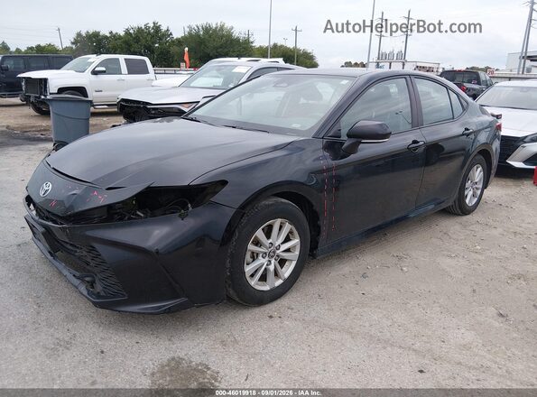 4T1DAACK9SU154876 2025 TOYOTA CAMRY Black Vista tres cuartos delantera izquierda