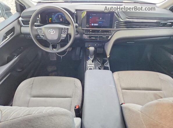 4T1DAACK9SU198750 2025 TOYOTA CAMRY White Вид панелі приладів