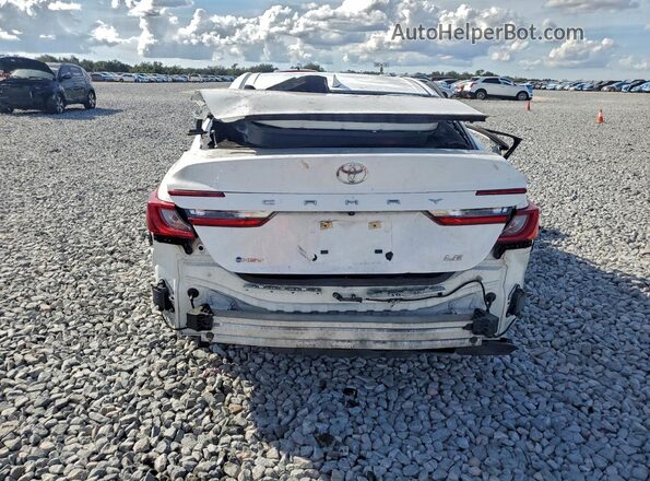 4T1DAACKXSU530159 2025 TOYOTA CAMRY White Вид ззаду