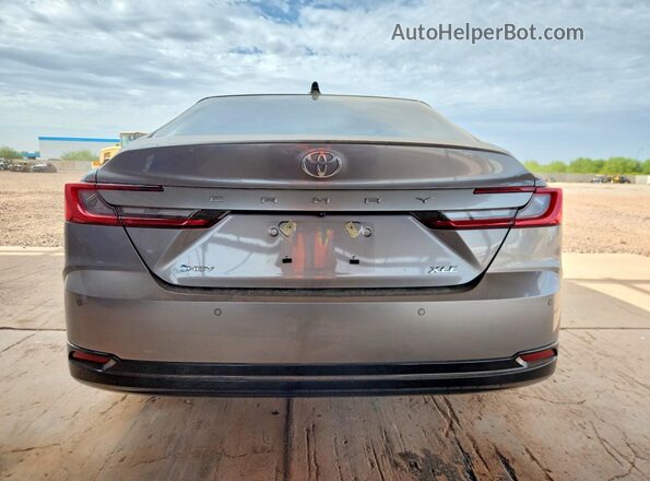 4T1DAACKXSU543803 2025 TOYOTA CAMRY Silver Vista trasera