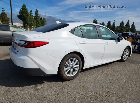 4T1DAACKXSU564795 2025 TOYOTA CAMRY White Rear right