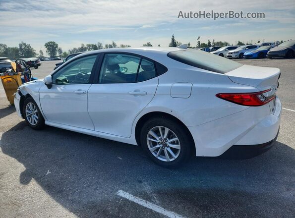 4T1DAACKXSU564795 2025 TOYOTA CAMRY White Rear left