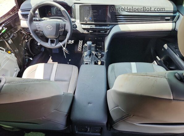 4T1DAACKXSU570662 2025 TOYOTA CAMRY Black Vista del salpicadero