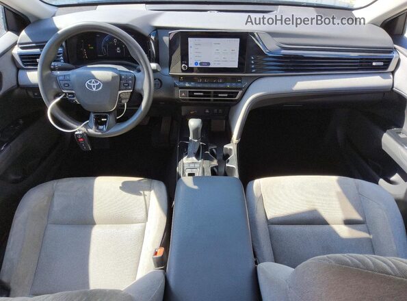 4T1DAACKXSU573755 2025 TOYOTA CAMRY Синий Вид панели приборов