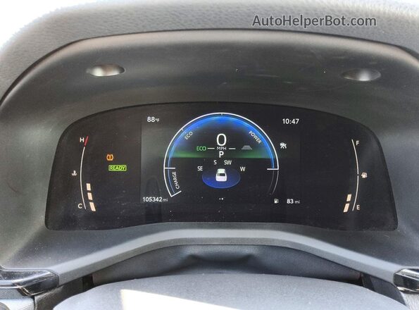 4T1DAACKXSU573755 2025 TOYOTA CAMRY Синий Вид щитка приборов