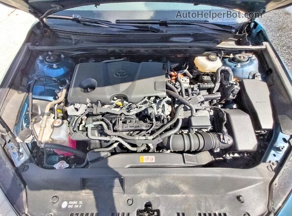 4T1DAACKXSU573755 2025 TOYOTA CAMRY Синий Вид задней части салона