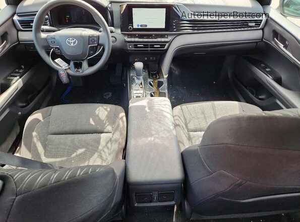 4T1DAACKXTU266040 2026 TOYOTA CAMRY Черный Вид панели приборов