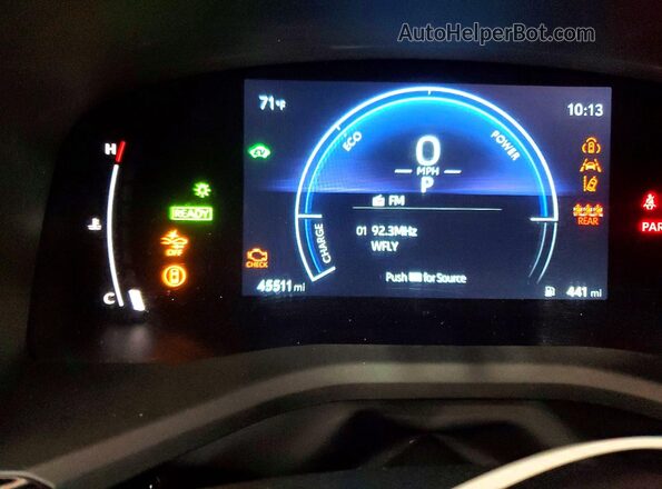 4T1DBADK3SU534629 2025 TOYOTA CAMRY White Instrument cluster view