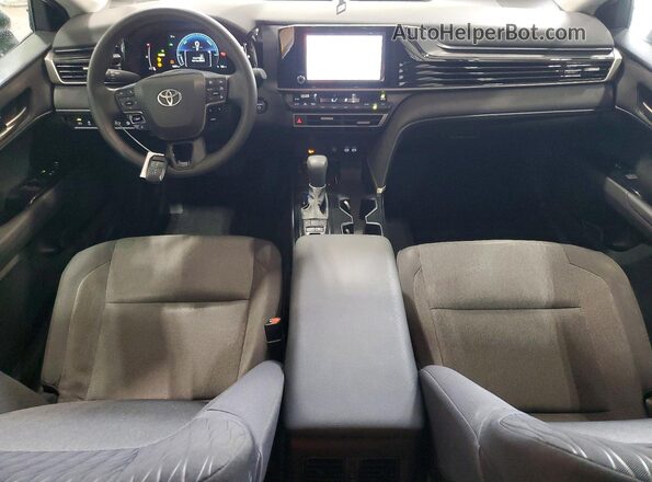 4T1DBADK3SU534629 2025 TOYOTA CAMRY White Dashboard view