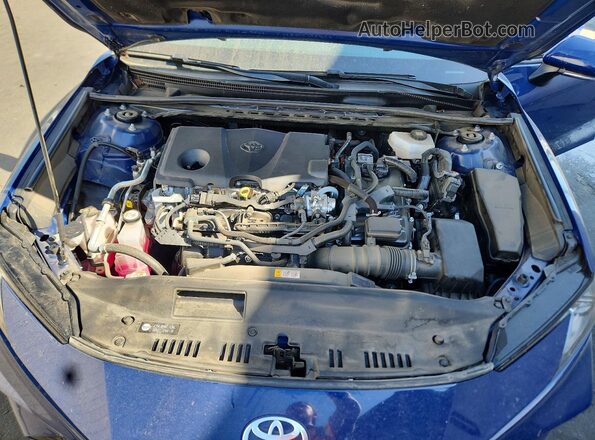 4T1DBADK4SU016514 2025 TOYOTA CAMRY Blue Rear interior view