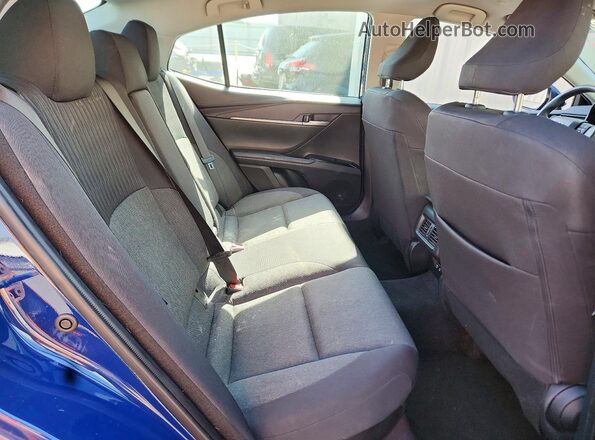 4T1DBADK4SU016514 2025 TOYOTA CAMRY Blue Rear seats view