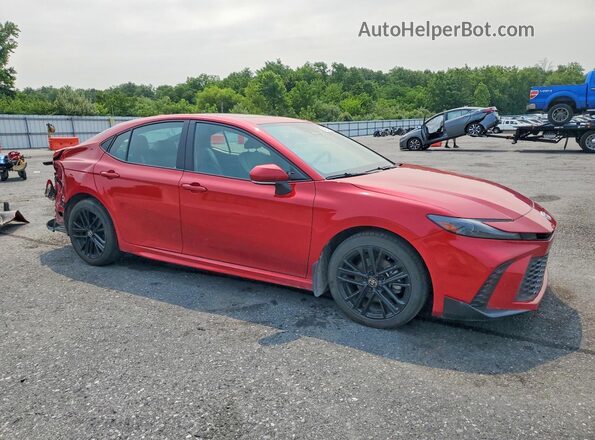 4T1DBADK5SU015436 2025 TOYOTA CAMRY Red Delantero derecho
