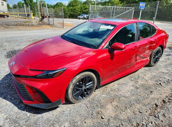 4T1DBADK5SU015436 2025 TOYOTA CAMRY Red Trasero izquierdo