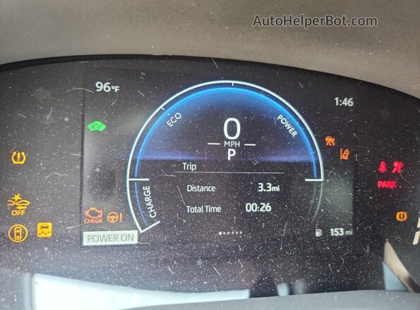 4T1DBADK5TU543799 2026 TOYOTA CAMRY Blue Вид щитка приладів