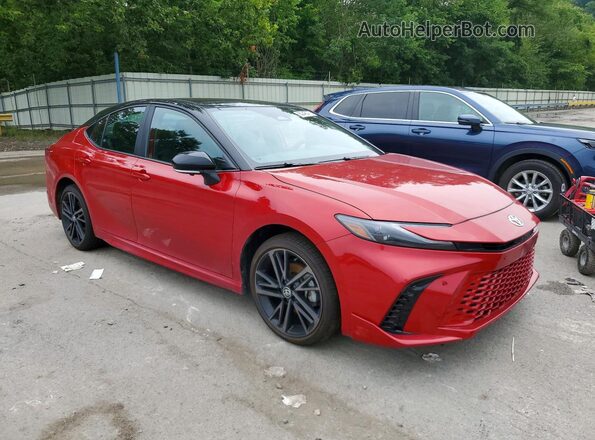 4T1DBADK6SU008494 2025 TOYOTA CAMRY Red Front right