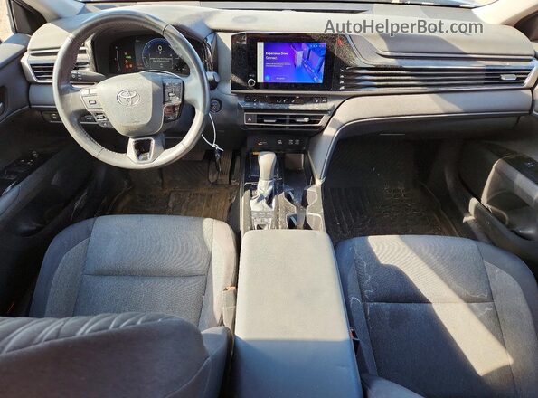 4T1DBADK6SU015168 2025 TOYOTA CAMRY Blue Առջևի վահանակի տեսք