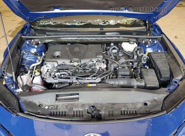 4T1DBADK6SU017065 2025 TOYOTA CAMRY Blue Սալոնի հետևի տեսք