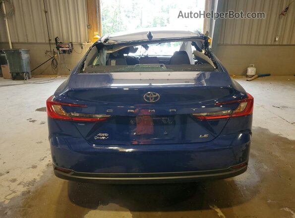 4T1DBADK6SU017065 2025 TOYOTA CAMRY Blue Հետևի տեսք