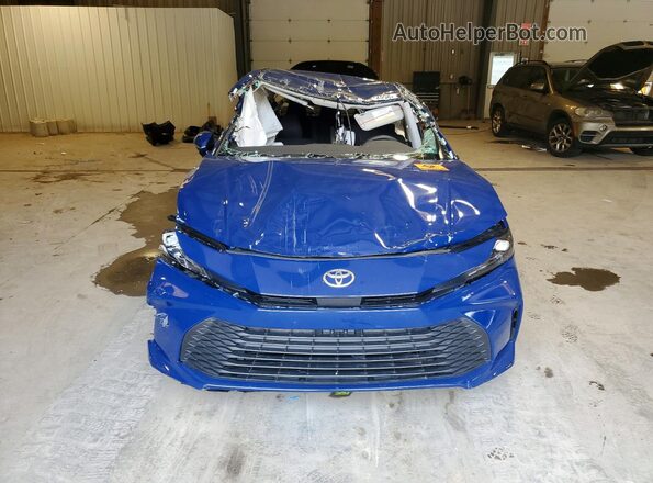 4T1DBADK6SU017065 2025 TOYOTA CAMRY Blue Դիմացի տեսք
