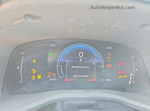 4T1DBADK9SU006349 2025 TOYOTA CAMRY Silver ხელსაწყოთა პანელის ხედი